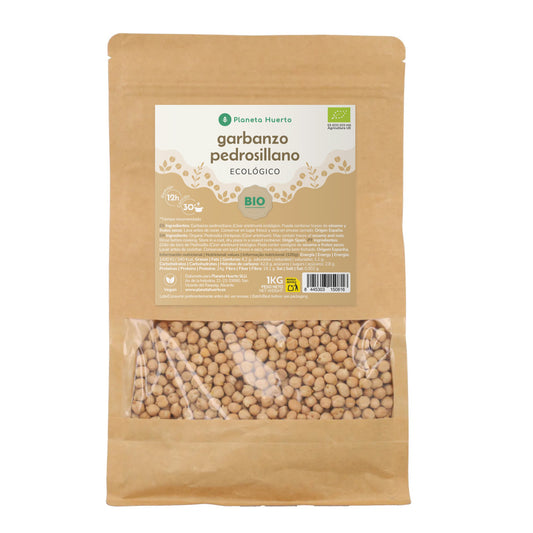 Garbanzo Pedrosillano ECO Planeta Huerto 1 Kg
