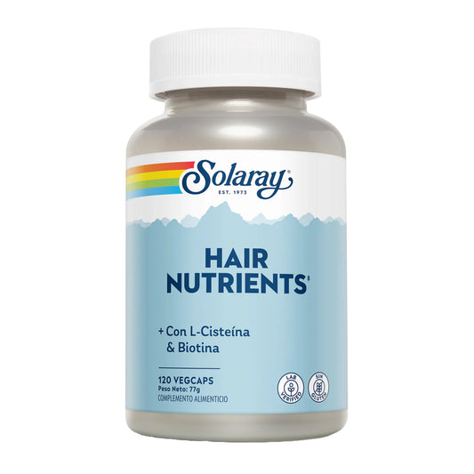Hair Nutrients Solaray 120 cápsulas