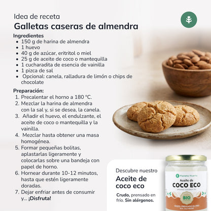 Harina de almendra ECO Planeta Huerto 250 g
