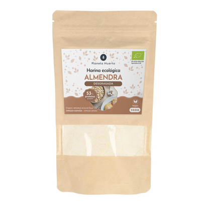 Harina desgrasada de almendra ECO Planeta Huerto 250 g