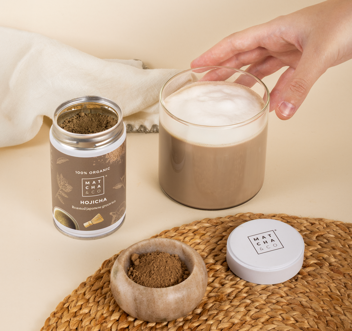 Té Hojicha en polvo ecológico Matcha & CO 30 g