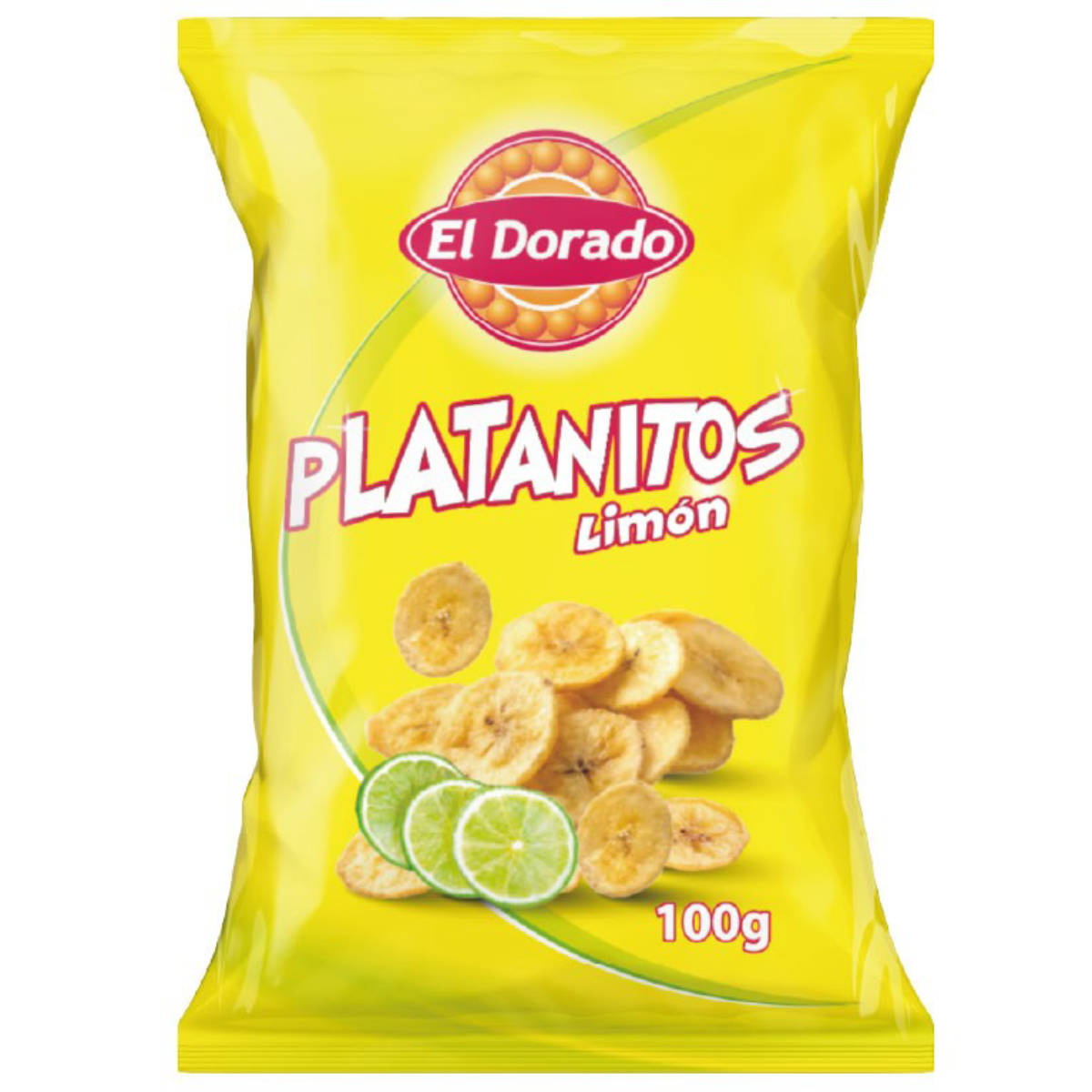 Platanitos sabor Limón El Dorado 100 g