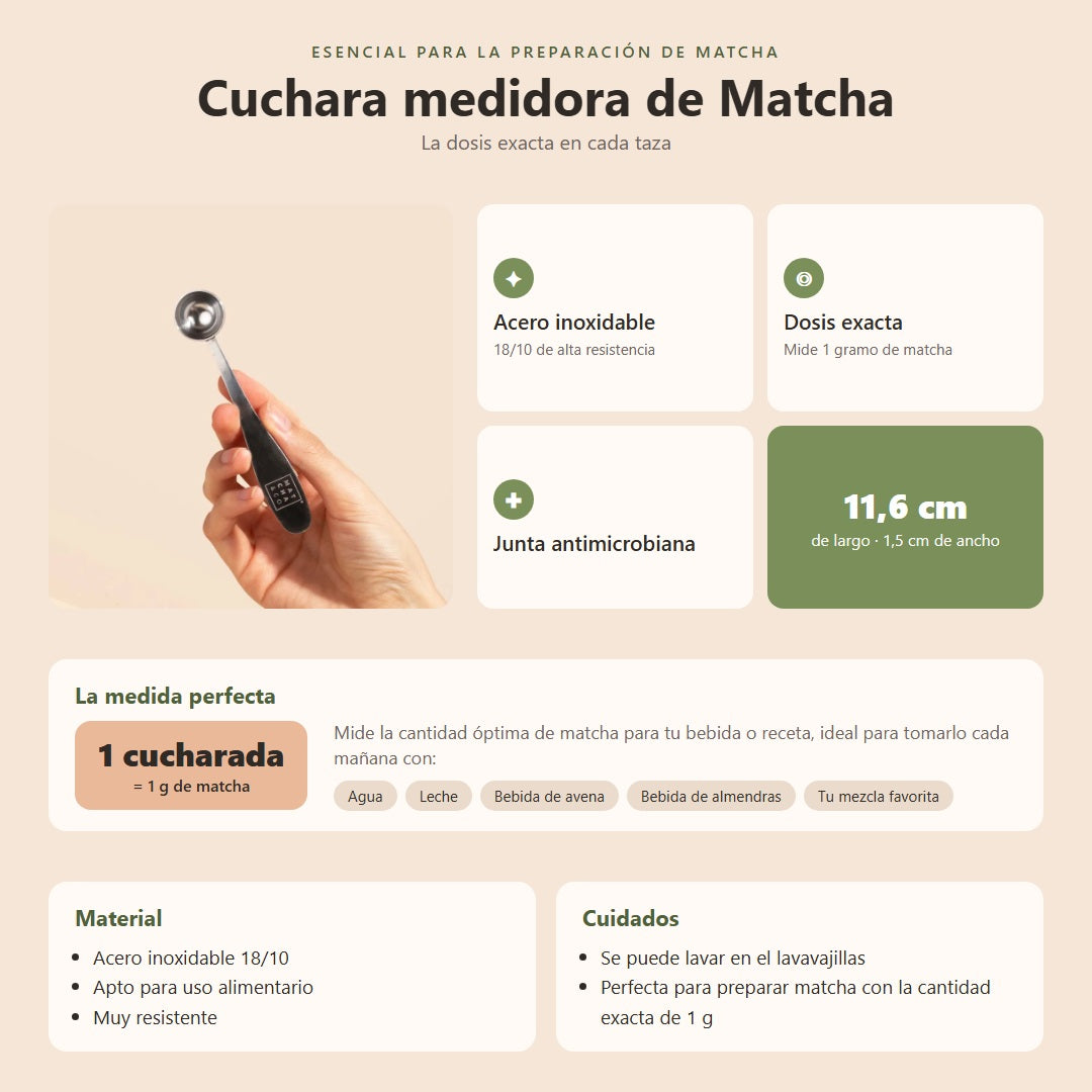 Cuchara medidora Matcha & CO