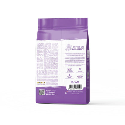 Pack 6 Kit Cat Arena Eco Nova Clump - Lavender 7 L Arena para gatos - Floral Suave y Relajante