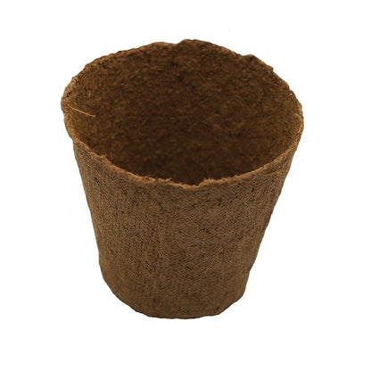 Pack de 24 macetas de turba redondas