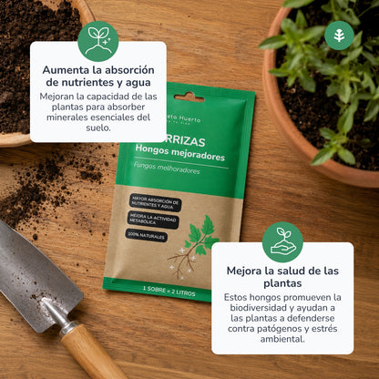 Micorrizas Planeta Huerto Sobre para 2 L