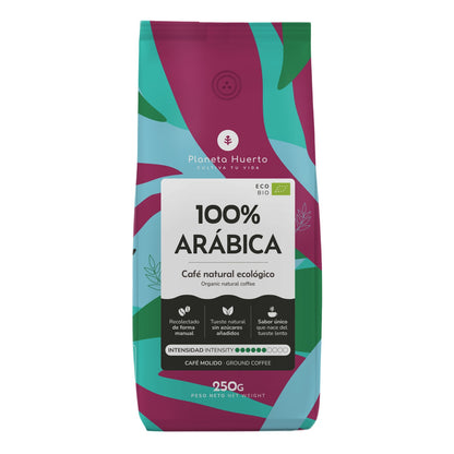 Pack 6x Café molido Eco 100% Arábica Planeta Huerto 250 g