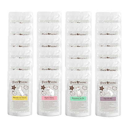 Multipack Comida Húmeda BIO para gatos Puromenu 24x100g