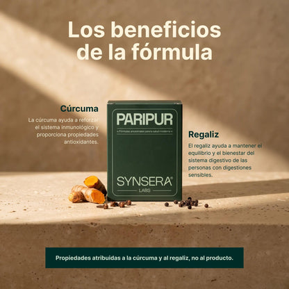 Paripur 120 Cápsulas Synsera Labs_2