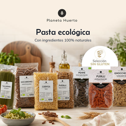 Macarrones de trigo integral ECO Planeta Huerto 500 g