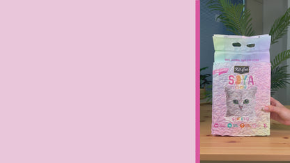 Kit Cat Arena Eco Nova - Kitten Baby Powder 7 L Arena para gatos