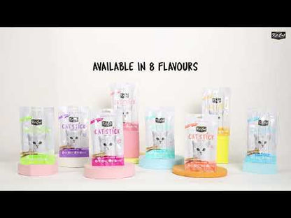 Kit Cat Cat Stick - Pollo &amp; Pato y Arándanos 15 g Snack semihúmedo para gatos