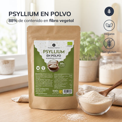 Psyllium en polvo Eco Planeta Huerto 200 g