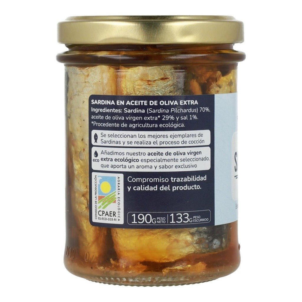 Pack Melva, Caballa, Bonito y Sardinas en aceite de oliva virgen ECO, Planeta Huerto