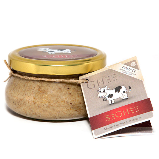 SeGhee - Crema de Sésamo, Ghee, Sal y Especias Golden Ghee 230 ml