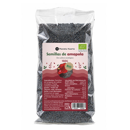 Semillas de amapola ECO Planeta Huerto 150 g