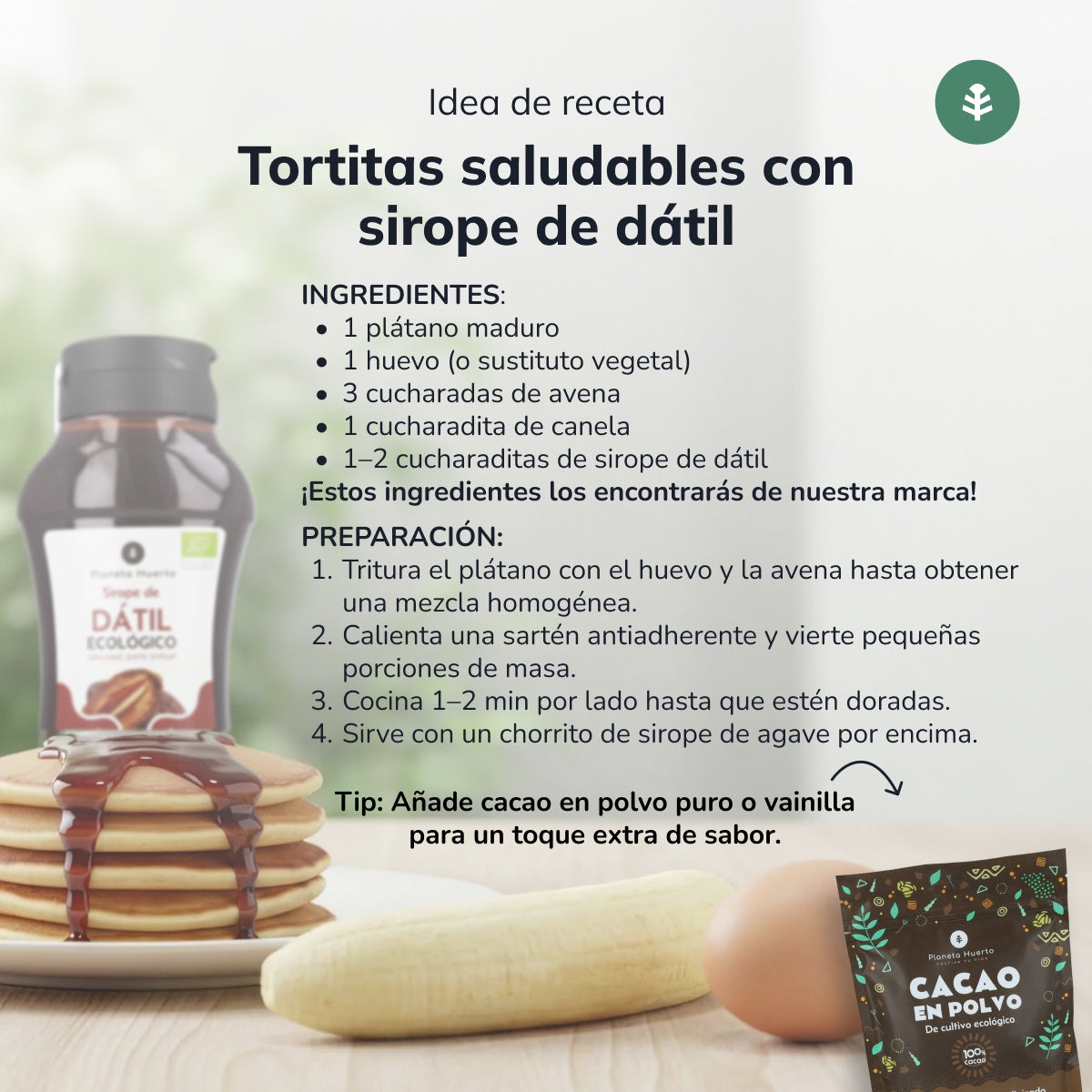 Sirope de dátil Planeta Huerto 500 ml