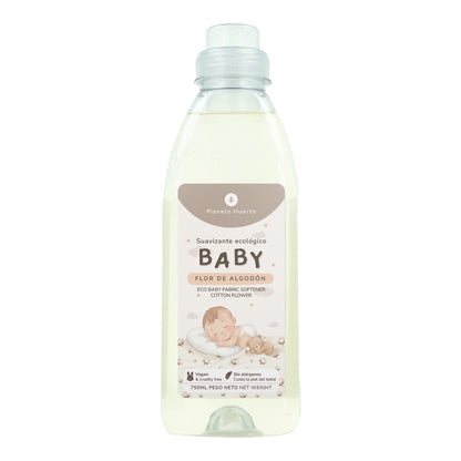 Baby Suavizante para ropa Flor de Algodón ECO Planeta Huerto 750 ml