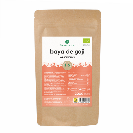 Baya de Goji Salvaje Eco Planeta Huerto 200 g
