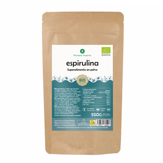 Espirulina en polvo ECO Planeta Huerto 250 gr