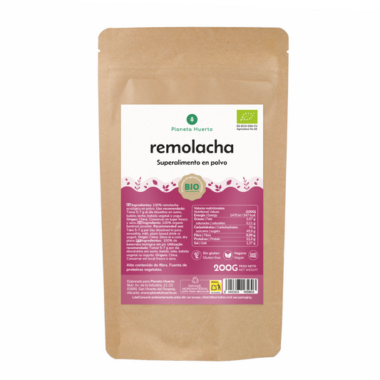 Remolacha en polvo Eco Planeta Huerto 200 gr