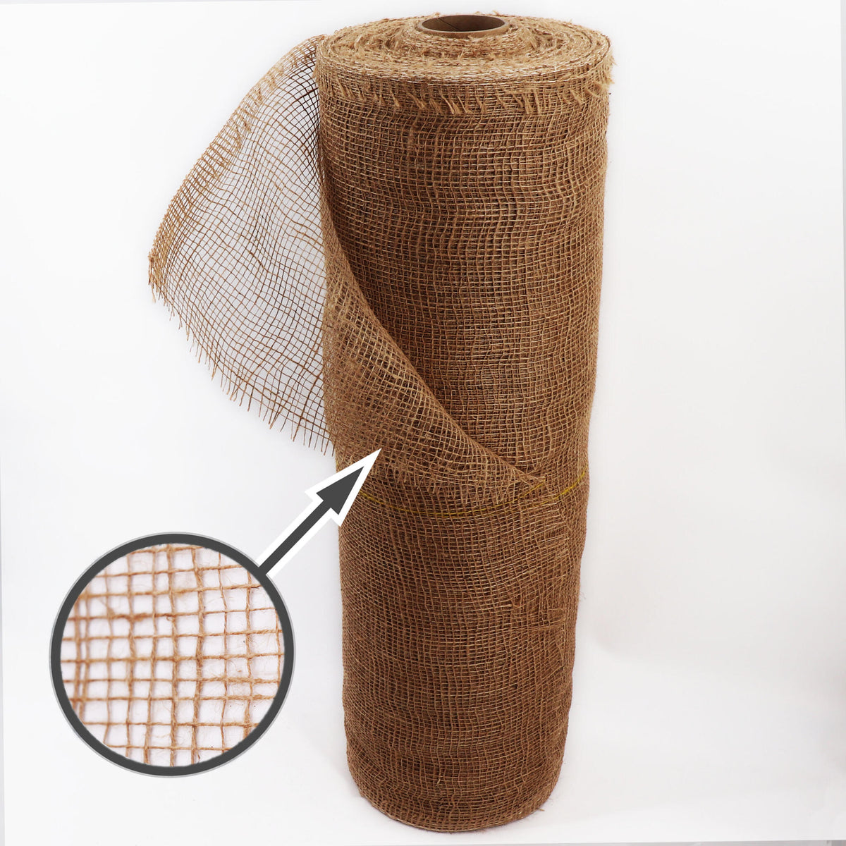 Tela De Yute De 50m X 1m, Estera De Yute De 105g/m², Tela De Yute Para Jardín, Cinta De Yute De Arpillera_1