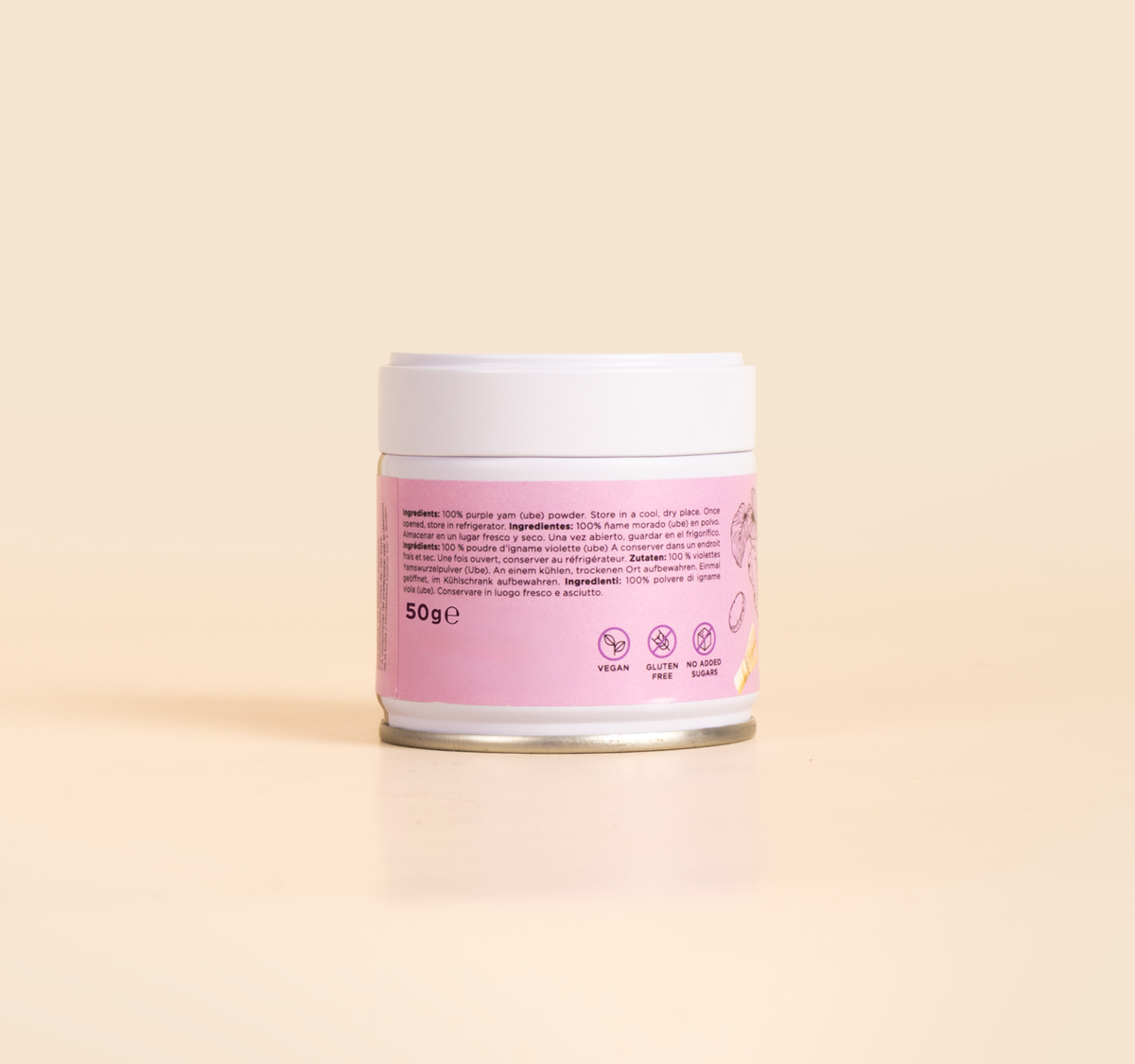Etiquetado Ube en polvo Matcha & CO 50 g