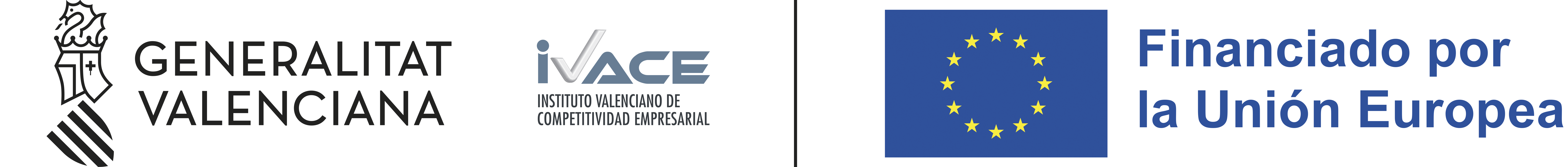 Generalitat Valenciana · IVACE · Financiado por la Unión Europea